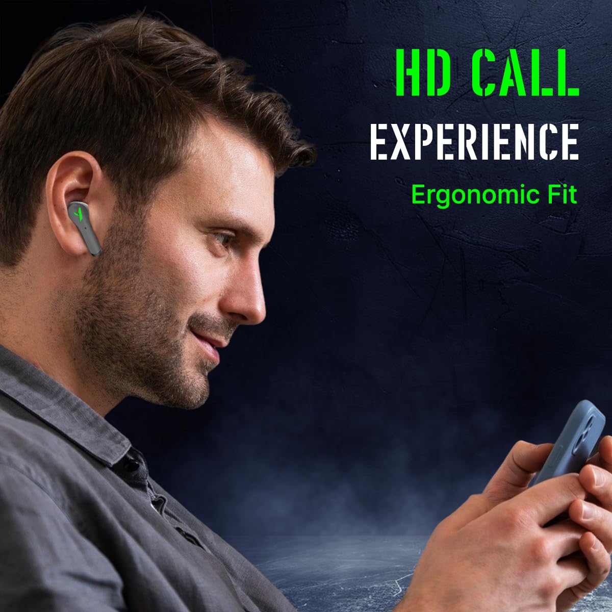 pTron Bassbuds Rogue Bluetooth Headphones